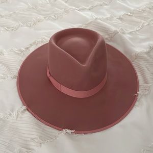 Lack of Color Rose Rancher Hat Pink Size Medium